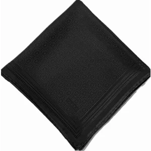 Jakar Monogram Ipek Eşarp 41363-SIYAH