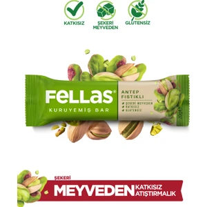 Antep Fıstıklı Kuruyemiş Bar 20G x 12 Adet