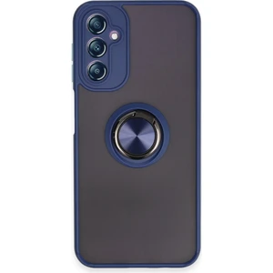 Samsung Galaxy A06 Kılıf Kamera Korumalı Yüzüklü Manyetik Standlı Arkası Buzlu Iring Kapak