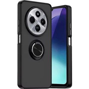 Xiaomi Redmi 14C Kılıf Kamera Korumalı Yüzüklü Manyetik Standlı Arkası Buzlu Iring Kapak