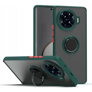 Tecno Spark 20 Pro Plus Kılıf Kamera Korumalı Yüzüklü Manyetik Standlı Arkası Buzlu Iring Kapak