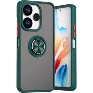 Xiaomi Redmi 13 4g Kılıf Kamera Korumalı Yüzüklü Manyetik Standlı Arkası Buzlu Iring Kapak