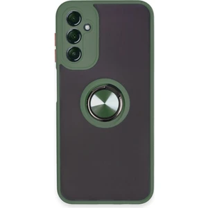 Samsung Galaxy A34 Kılıf Kamera Korumalı Yüzüklü Manyetik Standlı Arkası Buzlu Iring Kapak