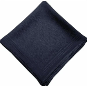 Jakar Monogram Ipek Eşarp 41363-LACIVERT