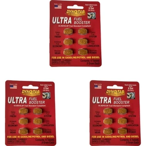 Dyno Tab Ultra Yakıt Performans Arttırıcı ve Sistem temizleyici (Benzin ve Dizel) 3 lü Set