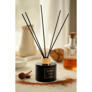 Samorna Scent Marketing Ambre Çubuklu Oda Kokusu Karamel, Bal, Tarçın Ve Orkideden Oluşan Uyumu