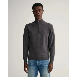 Yarım Fermuar Erkek Triko