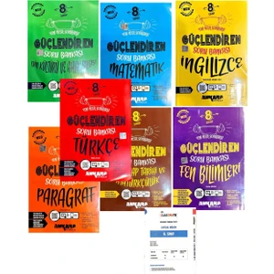 Ankara Yayınları 8.sınıf Güçlendiren Serisi 7'li Soru Bankası Set-Yeni Baskı-