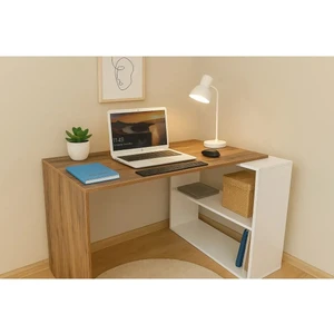 Zen Çalışma Masası Çam Beyaz %100 Mdf