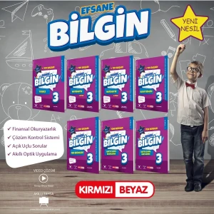 Kırmızı Beyaz 3. Sınıf Efsane Bilgin Set