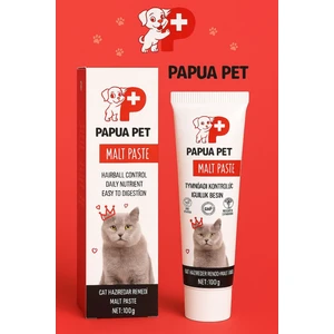 Papua Pet Malt Paste Tüy Yumağı Kontrölü Kolay Sindirim