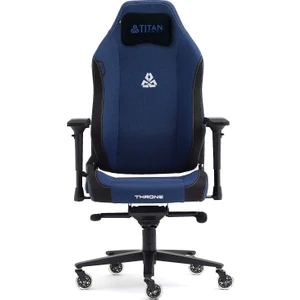 Throne Night Blue Kumaş Oyuncu Koltuğu