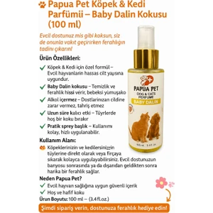Papua Pet Kedi Köpek Parfümü
