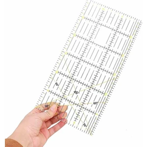 Kırkyama - Patchwork Cetveli Şeffaf 15X30 cm