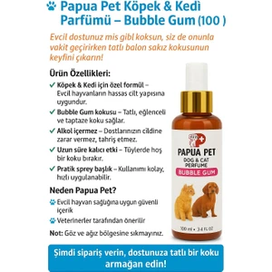 Papua Pet Kesi Köpek Parfümü