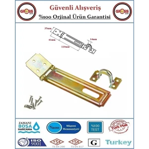 Sandık Askısı - Asma Kilit Aparatı - 35MM
