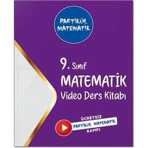 Tonguç  9. Sınıf Partikül Matematik Video Ders Kitabı
