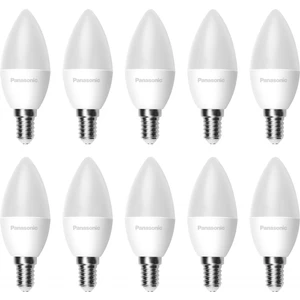 Mum Ampül (Ince Duy) 6,5W (50W) LED Mum Ampul Beyaz 6500K - E14 10 Adet Ince Duylu Avize Ampul