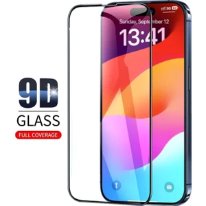 Apple iPhone 17 Air Ekran Koruyucu 9d Kırılmaz Cam - Extra Darbe Koruma - Ekranı Tam Kaplar