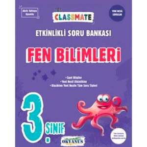 Okyanus Yayınları 3. Sınıf Classmate Fen Bilimleri Etkinlikli Soru Bankası