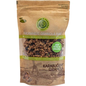Glutensiz Fabrika Antep Fıstıklı ve Çikolatalı Yulaf & Karabuğday Granola 300 g (Glütensiz & Vegan)