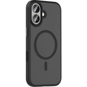 Apple iPhone 17 Kılıf Mat Arka Yüzey Wireless Şarj Özellikli Zore Flet M-Safe Kapak