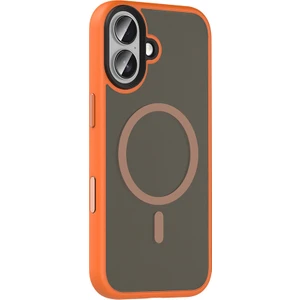 Apple iPhone 17 Kılıf Mat Arka Yüzey Wireless Şarj Özellikli Zore Flet M-Safe Kapak