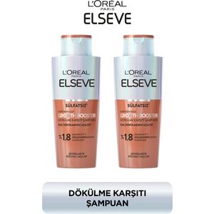 L'Oréal Paris Elseve 2'li Growth Booster Saç Dökülme Karşıtı Şampuan 200ML