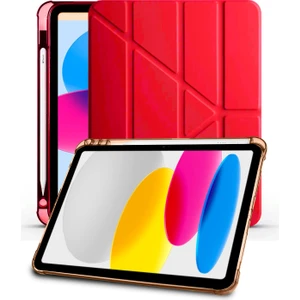 Nezih Case iPad 10. Nesil 2022 10.9” / 11. Nesil A16 2025 11” Uyumlu Kalem Bölmeli Uyku Modlu Akıllı Kılıf