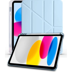 Nezih Case iPad 10. Nesil 2022 10.9” / 11. Nesil A16 2025 11” Uyumlu Kalem Bölmeli Uyku Modlu Akıllı Kılıf