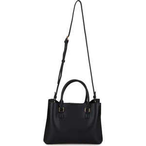 Pierre Cardin  Kadın Siyah Dokulu Deri Omuz Çantası  05PO25Y082956-2-DKD S