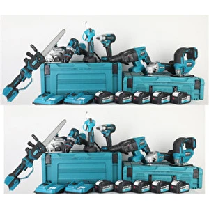 Kimmeer Plus Süper 8 Li Set Teleskobi Testereli Set