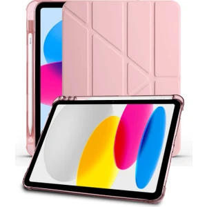 Nezih Case iPad 10. Nesil 2022 10.9” / 11. Nesil A16 2025 11” Uyumlu Kalem Bölmeli Uyku Modlu Akıllı Kılıf