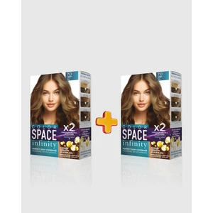 Color Space Infinity 2'li Set Saç Boyası 7.0 Kumral