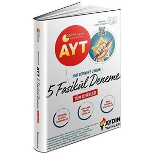 Aydın Yayınları AYT 5 Fasikül Deneme