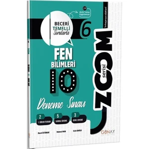 Günay Yayınları Gün&Ay Yayınları 6. Sınıf Zoom Fen Bilimleri 10'lu Branş Deneme