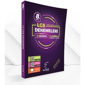 Karekök Yayıncılık 8. Sınıf LGS 12'Li Denemeleri