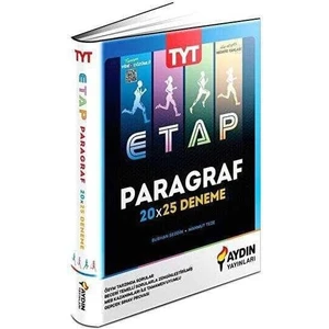 Aydın Yayınları TYT Paragraf Etap 20 x 25 Deneme