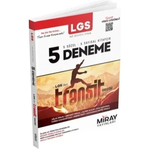 Miray Yayınları LGS Transit 5 Deneme