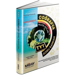 Miray Yayınları TYT Coğrafya Konu Özetli Soru Bankası