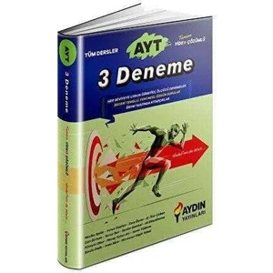 Aydın Yayınları AYT Tüm Dersler 3 Deneme