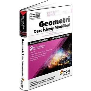 Aydın Yayınları Üniversiteye Hazırlık TYT - AYT Geometri Ders İşleyiş Modülleri