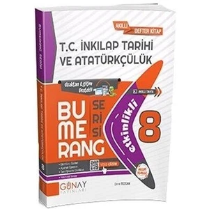 Günay Yayınları Bumerang T.C. Ink. Tarihi ve Atatürk. Etkinlikli Kitap (2022-2023)