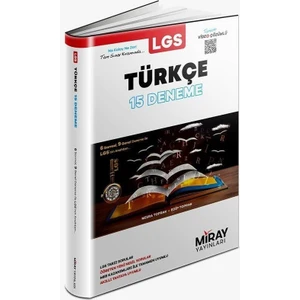 Miray Yayınları 8. Sınıf LGS Türkçe Deneme Sınavı 15'li