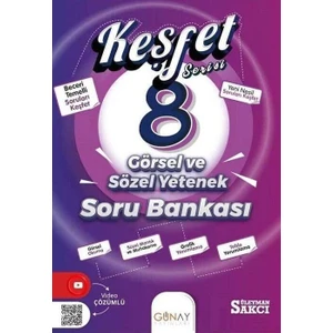 Günay Yayınları Gün&Ay Yayınları 8. Sınıf Keşfet Görsel ve Sözel Yetenek Soru Bankası