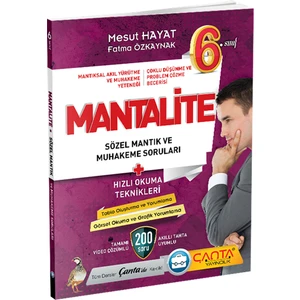 Çanta Yayınları 6. Sınıf Mantalite Sözel Mantık ve Muhakeme Soruları