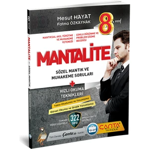 Çanta Yayınları 8.Sınıf Sözel Mantık Ve Muhakeme Mantalite