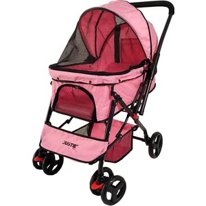 Justie Pet Collesium Kedi & Köpek Arabası Pembe 76X52X95 cm