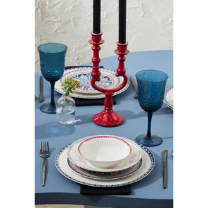 Elegance Bone Ancient 24 Parça 6 Kişilik Şık Tasarımlı Porselen Yemek Takımı