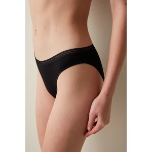 Easy Pamuklu Trim Siyah Slip Külot